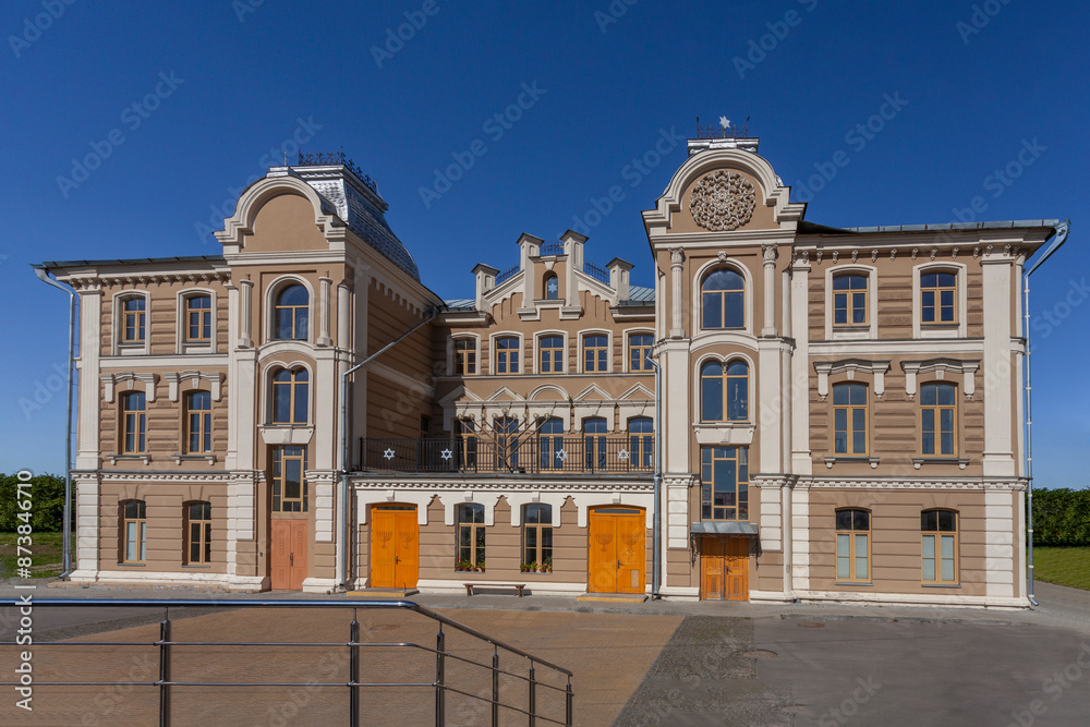 Obraz premium The Great Choral Synagogue in Grodno, Belarus