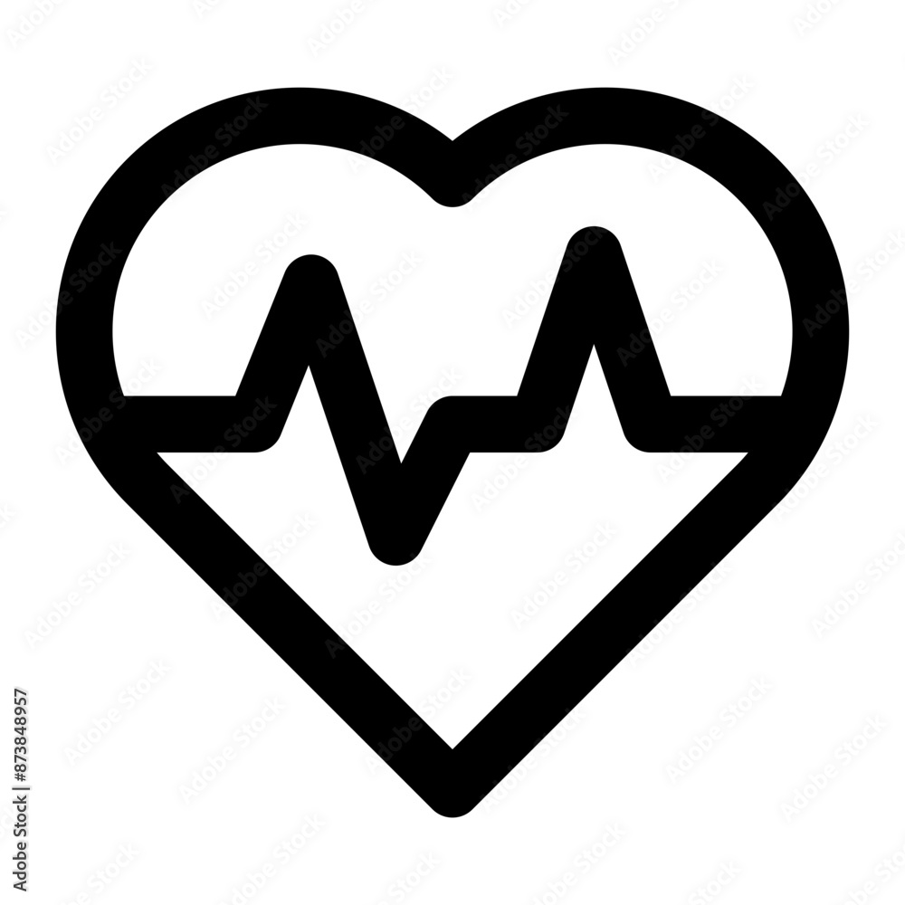 heart beat icon for illustration heart beat icon for illustration
