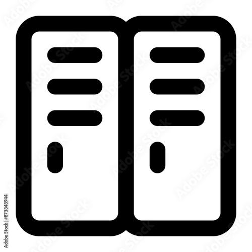 locker icon for illustration