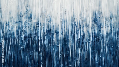 Abstract Blue and White Vertical Stripes