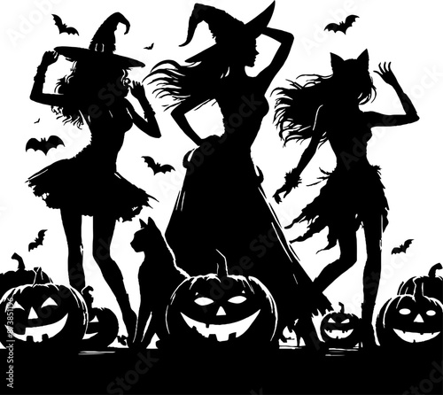 halloween party background