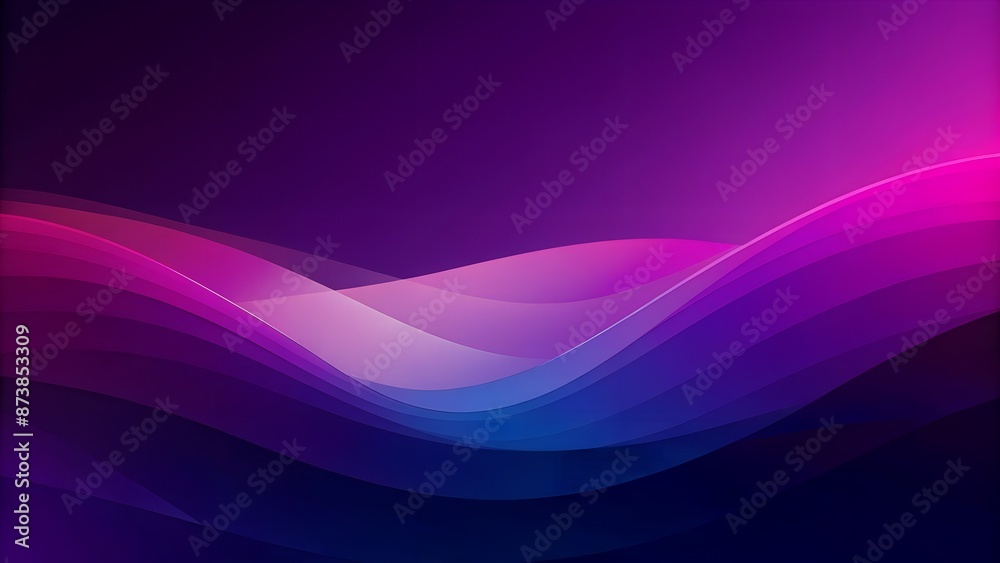 Dark Purple and Pink Minimalist Abstract Background Wallpaper. Perfect for: Technology Blogs, Website Backgrounds, Digital Art Exhibitions, Office Decor