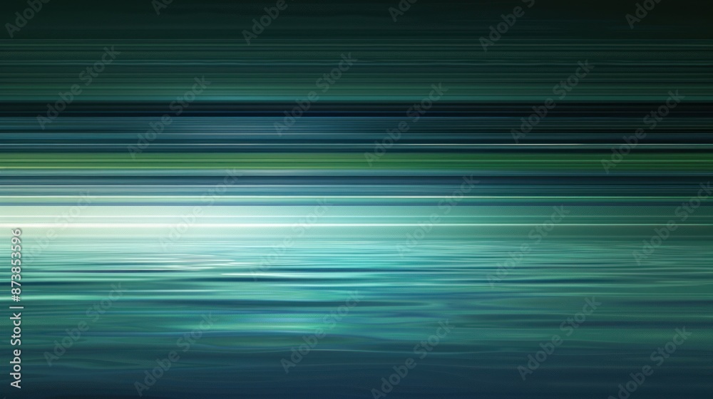 Abstract Horizontal Lines with a Water Reflection Abstract Horizontal Lines with a Water Reflection
