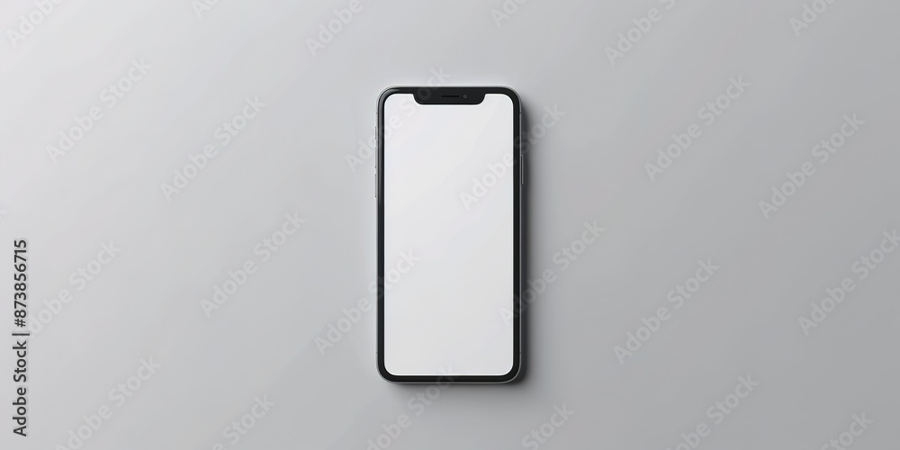 Isolated phone mockup