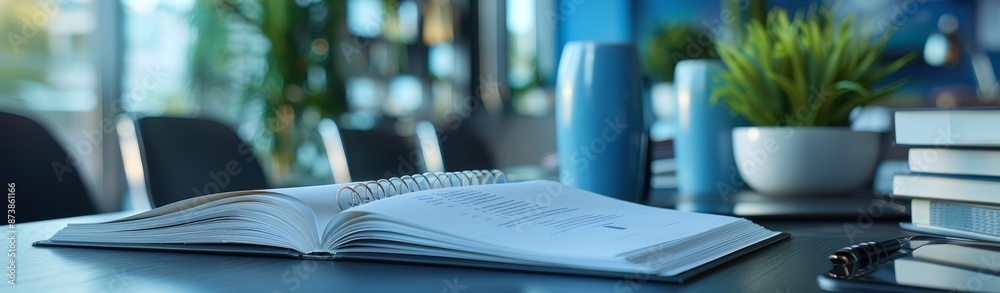 Create an event program booklet for a corporate seminar, with a professional and sleek design Create an event program booklet for a corporate seminar, with a professional and sleek design
