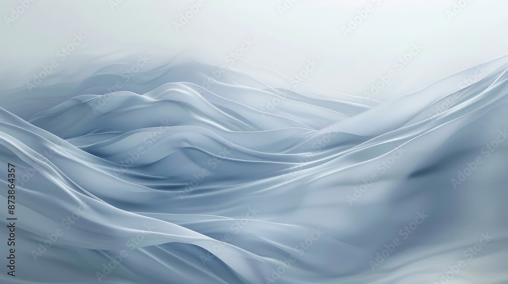 Obraz premium Smooth light blue gray background