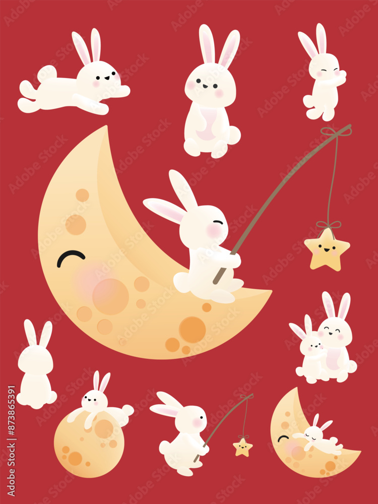 Mid-Autumn Festival Pattern Mid-Autumn Festival Pattern