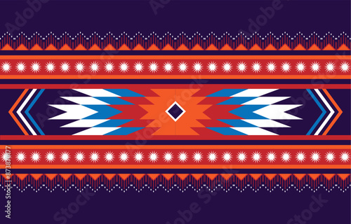 geometric fabric pattern