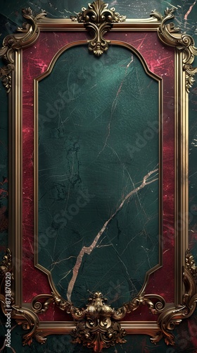 Wallpaper Mural Baroque, barocco ornate marble ceiling non linear reformation design. elaborate ceiling with intricate accents depicting classic elegance and architectural beauty Torontodigital.ca