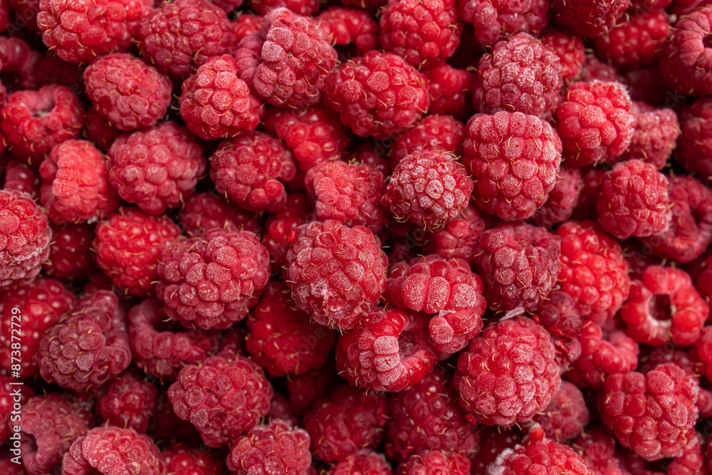 Fresh raspberries background. Raspberries texture. Top view. Fresh raspberries background. Raspberries texture. Top view.