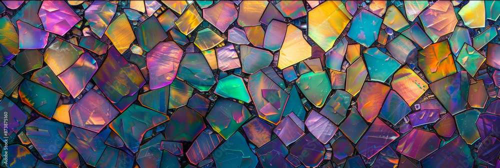 background of multicolored opal crystals, background of multicolored opal crystals,
