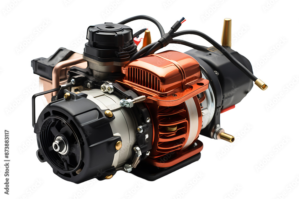 Pull cord replacement for small engines, lawnmower Isolated on transparent background Pull cord replacement for small engines, lawnmower Isolated on transparent background