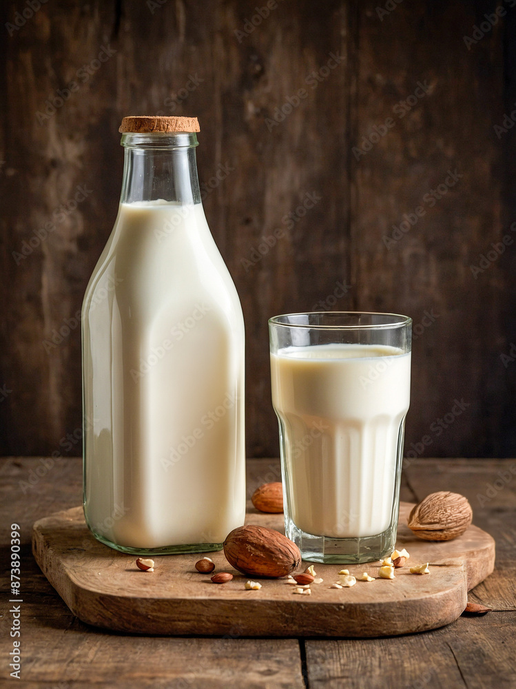 Milk & Nuts: An Healthy Powerhouse on Display Milk & Nuts: An Healthy Powerhouse on Display