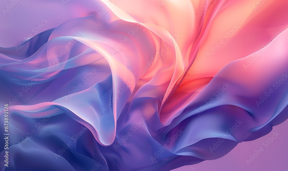 Obraz premium Abstract Colorful Fluid Form