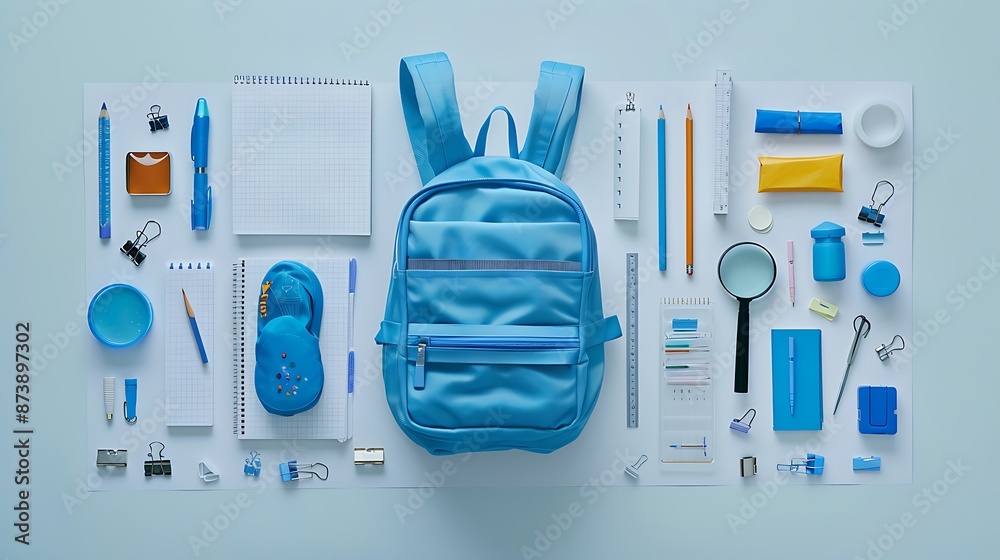 back-to-school-in-white-background-banner-with-blue back-to-school-in-white-background-banner-with-blue
