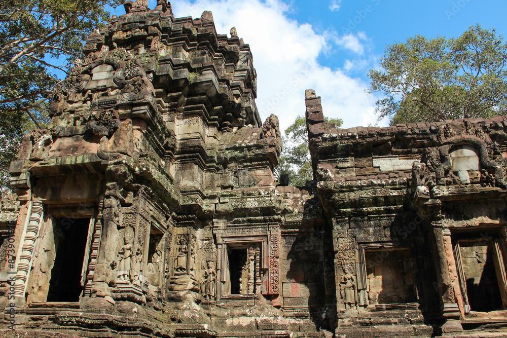 Naklejka premium archaeological site country