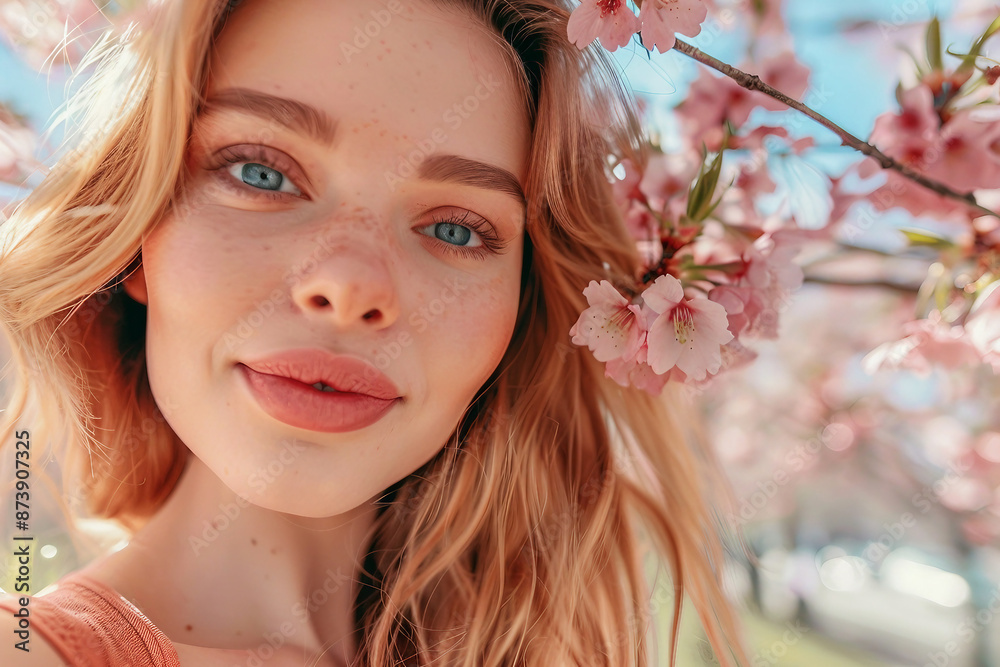 Person nursing fruit tree bush enjoying own farm delicious berries ripes, Generative AI Person nursing fruit tree bush enjoying own farm delicious berries ripes, Generative AI