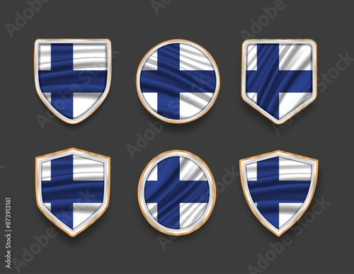 set of flags in frames with various frame shapes Free Download set of flags in frames with various frame shapes - GFXLoad