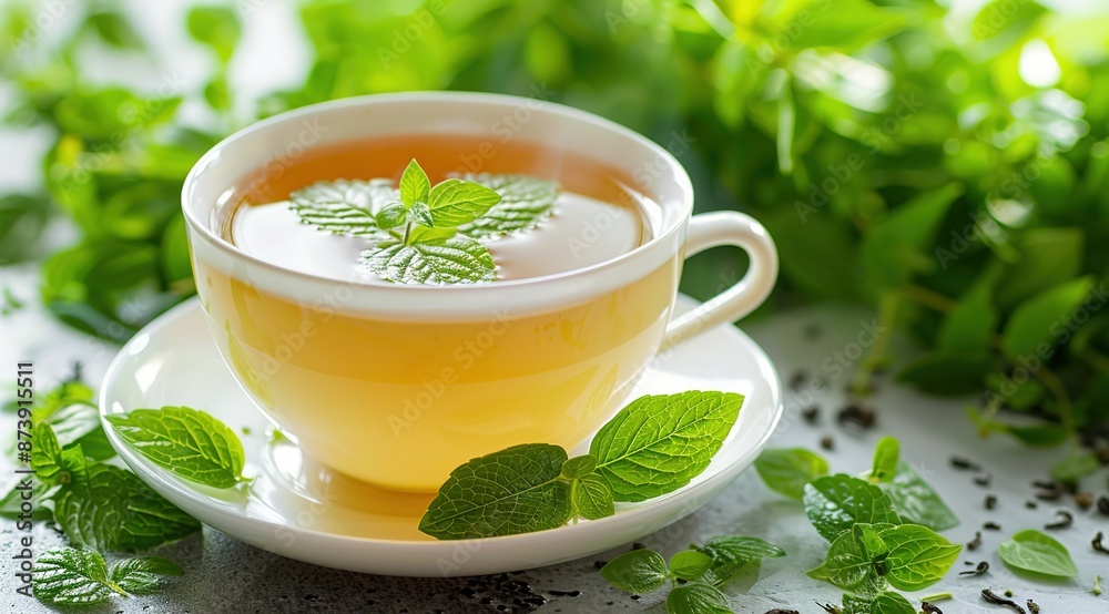 tea with mint tea with mint