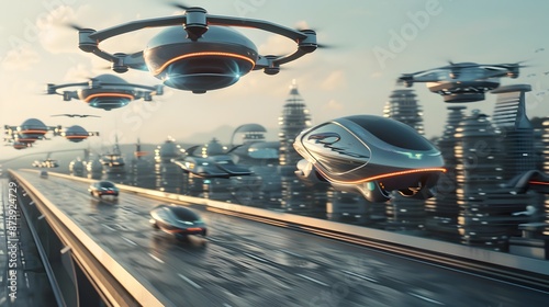 Futuristic Urban Mobility S...