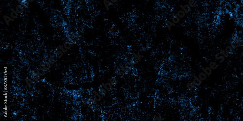 Abstract dark black, blue texture of a grunge concrete wall with cracks and scratches background. distressed grunge concrete wall texture. abstract vintage of old surface texture background.
