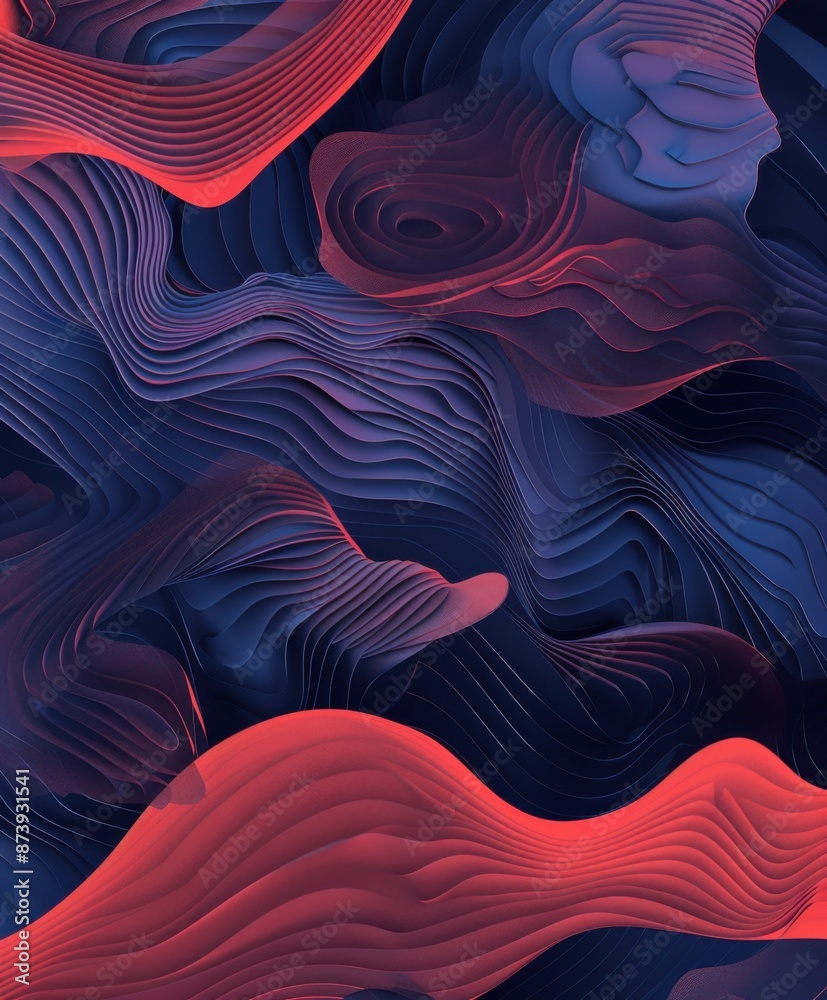 Abstract textile waves Abstract textile waves