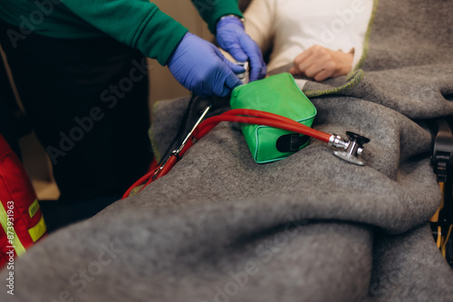 In a hospital setting, the presence of a doctor's physician book and stethoscope carries with it an air of professionalism and dedication to patient care.