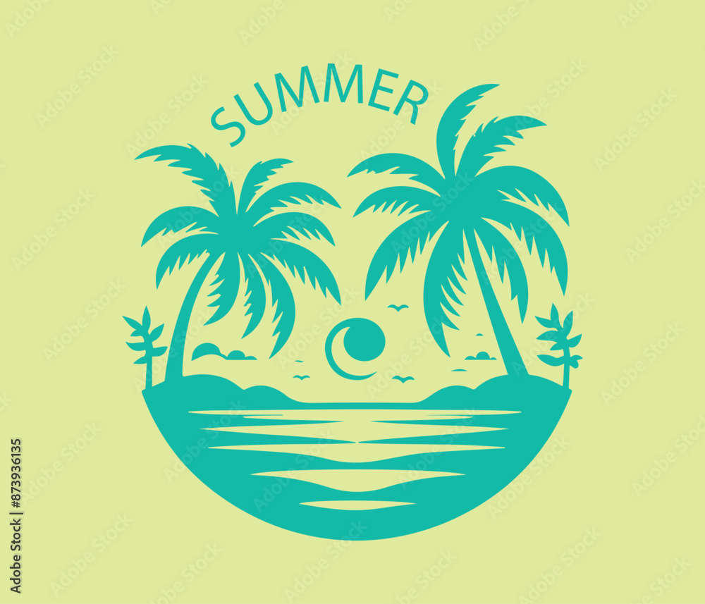 custom made wallpaper toronto digitalsummer vector design,awesome summer svg,high resolution printable summer artwork