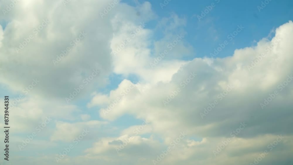 Timelapse blue sky with clouds Timelapse blue sky with clouds