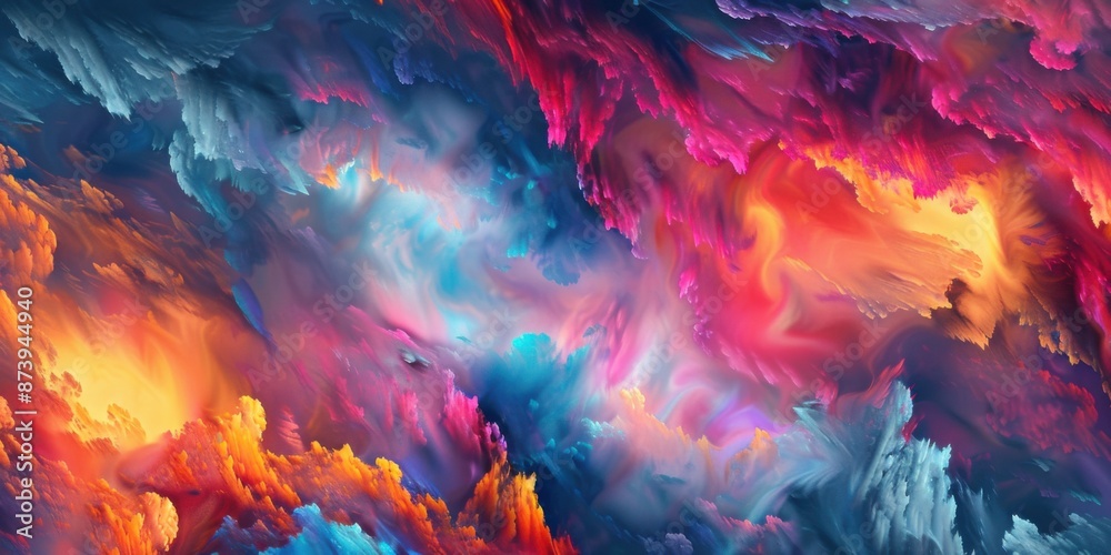 Abstract textile waves Abstract textile waves
