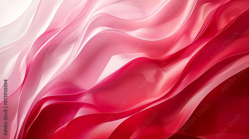 Obraz premium Abstract red and pink modern background
