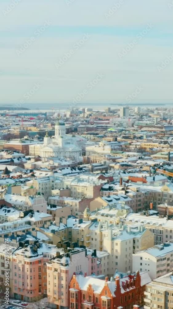 Aerial view of beautiful Finland landscape Aerial view of beautiful Finland landscape