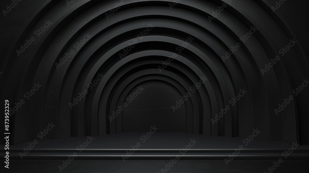 Black line illustration. Abstract illustration. Black line illustration. Abstract illustration.