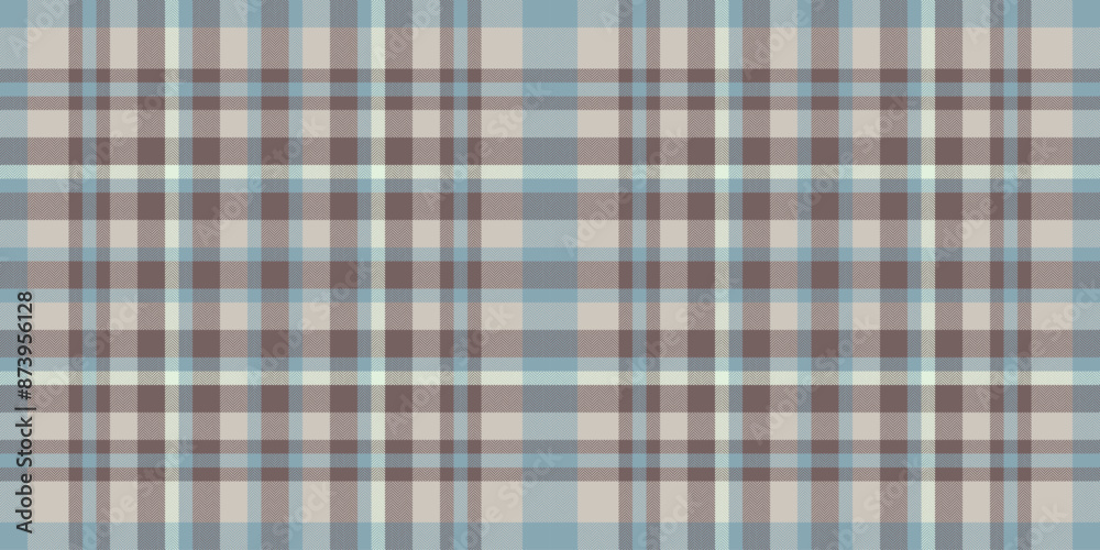 Place seamless check textile, presentation tartan texture plaid. Japanese fabric pattern background vector in pastel and white colors. Place seamless check textile, presentation tartan texture plaid. Japanese fabric pattern background vector in pastel and white colors.