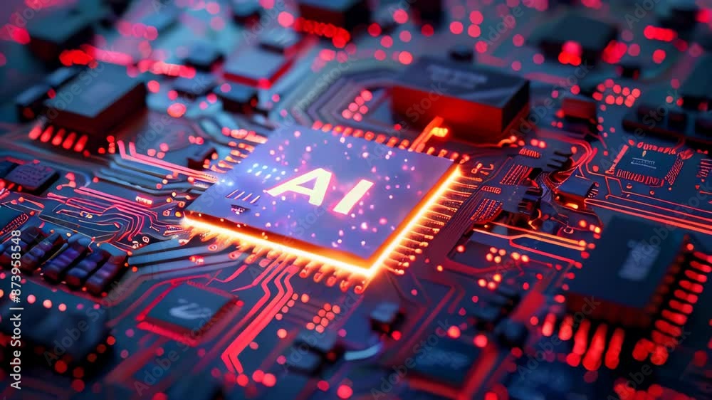 Generic computer motherboard driven by an artificial intelligence processor Generic computer motherboard driven by an artificial intelligence processor