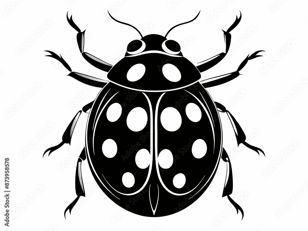 ladybug icon, ladybug silhouette vector illustration
ladybug icon, ladybug silhouette vector illustration