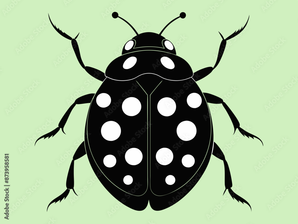 ladybug icon, ladybug silhouette vector illustration
ladybug icon, ladybug silhouette vector illustration