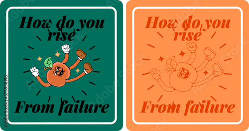 apple mascot sinks into the abyss of despair