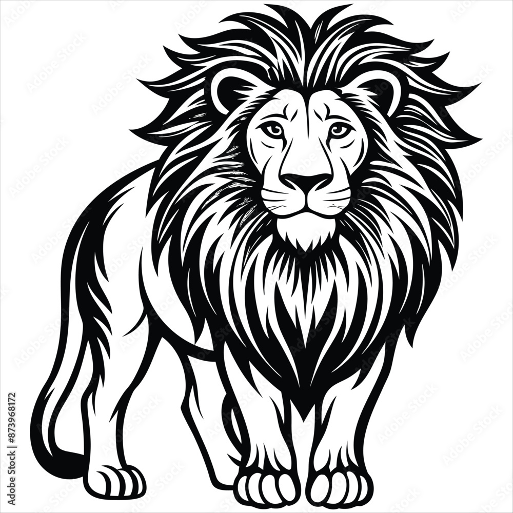 Obraz premium CUTE LION