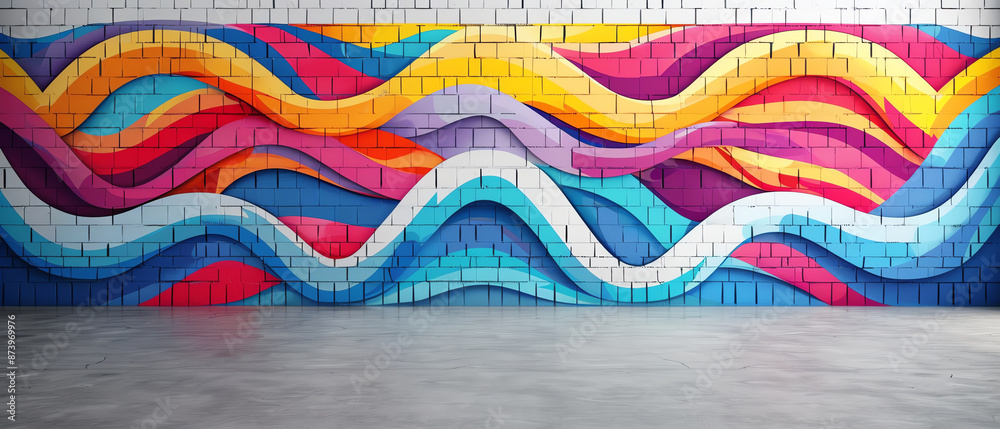 A textured concrete wall with graffiti art, featuring vibrant colors and bold designs, Urban, Raw, High detail, Edgy and contemporary feel A textured concrete wall with graffiti art, featuring vibrant colors and bold designs, Urban, Raw, High detail, Edgy and contemporary feel
