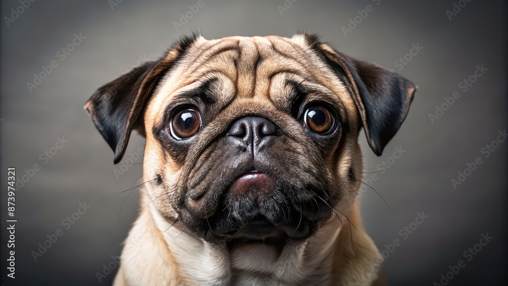 Adorable puppy pug with big, soulful eyes and a playful expression, cute, lovely, puppy, pug, dog, pet, adorable Adorable puppy pug with big, soulful eyes and a playful expression, cute, lovely, puppy, pug, dog, pet, adorable