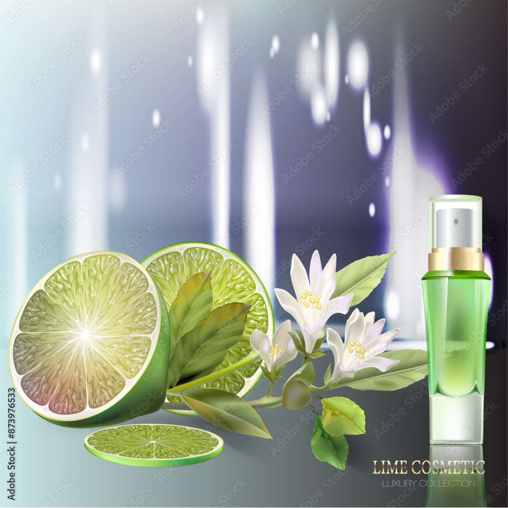 lime, lemon FLAVOR COSMETICS
