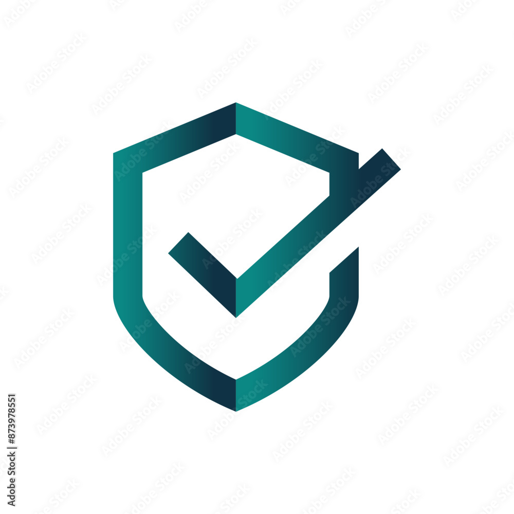 Check mark vector icon logo design illustration Check mark vector icon logo design illustration