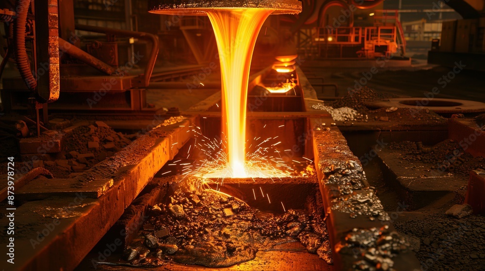 Industrial Sources: Steel manufacturing, chemical production