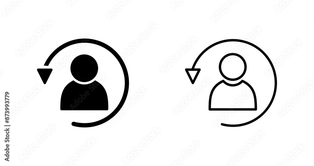 Customer Engagement Vector Icon Customer Engagement Vector Icon