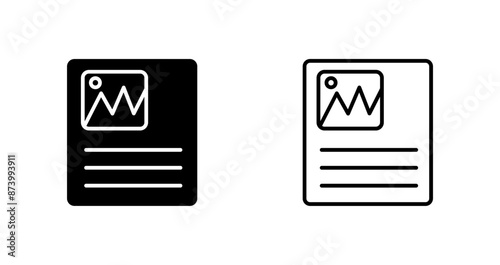 Picture Attachment Vector Icon