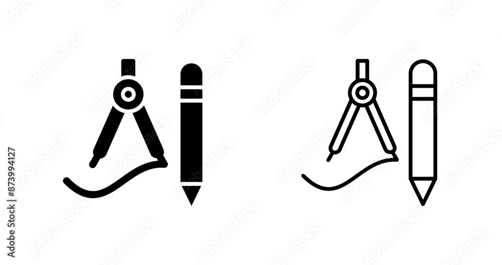 Drawing Tools Vector Icon Drawing Tools Vector Icon