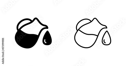 Milk Jug Vector Icon