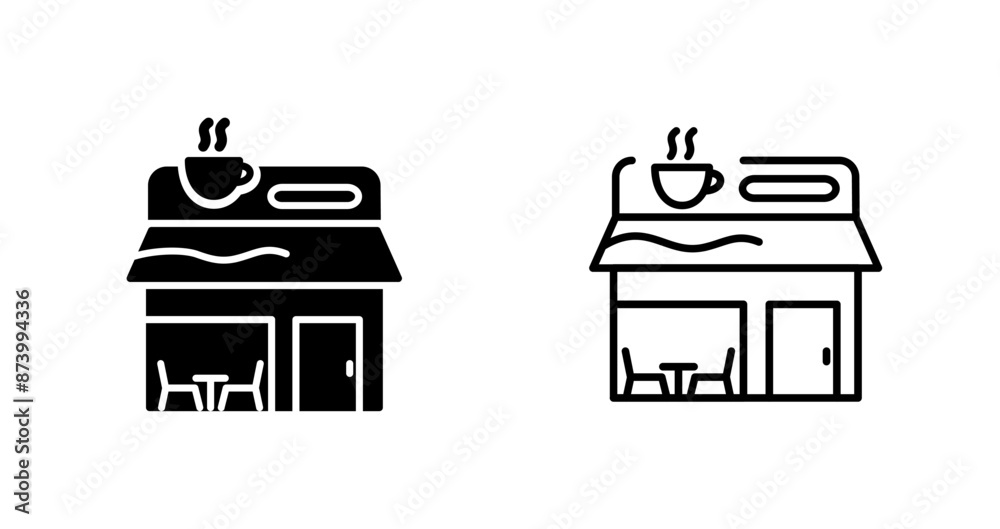 Coffee Shop Vector Icon Coffee Shop Vector Icon