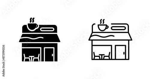 Coffee Shop Vector Icon